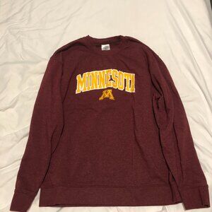 University of Minnesota Crew Neck Sweatshirt XL